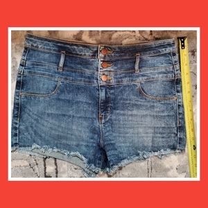 Refuge high waisted jean shorts